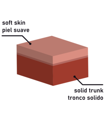 ROCKARMY - CRUSADER DILDO REALISTA DUAL DENSITY 21.5 CM -O- 4.46 CM