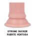 ROCKARMY - MUSTANG DILDO REALÍSTICO LIQUID SILICONE 18 CM -O- 4.14 CM
