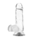 X RAY - CLEAR DILDO REALISTA TRANSPARENTE 15.5 CM -O- 3.5 CM