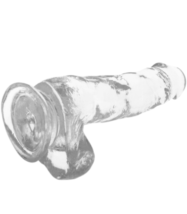 X RAY - CLEAR DILDO REALISTA TRANSPARENTE 18.5 CM -O- 3.8 CM
