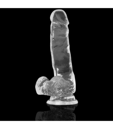 X RAY - CLEAR DILDO REALISTA TRANSPARENTE 18.5 CM -O- 3.8 CM