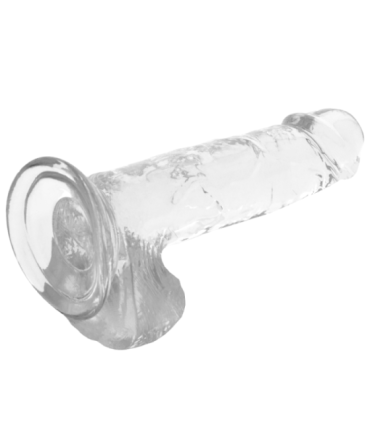 X RAY - CLEAR DILDO REALISTA TRANSPARENTE 20 CM -O- 4.5 CM
