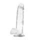 X RAY - CLEAR DILDO REALISTA TRANSPARENTE 22 CM -O- 4.6 CM