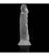 X RAY - CLEAR DILDO TRANSPARENTE 19 CM -O- 4 CM