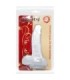 BAILE - DILDO REALÍSTICO CON VENTOSA Y TESTÍCULOS 16.7 CM TRANSPARENTE