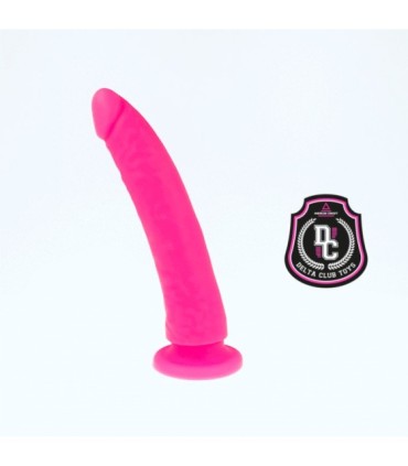 DELTA CLUB - DILDO REALISTA ROSA SILICONA MEDICA 17 CM -O- 3 CM