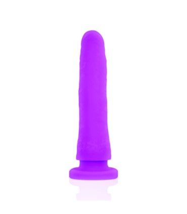 DELTA CLUB - DILDO REALISTA LILA SILICONA MEDICA 17 CM -O- 3 CM