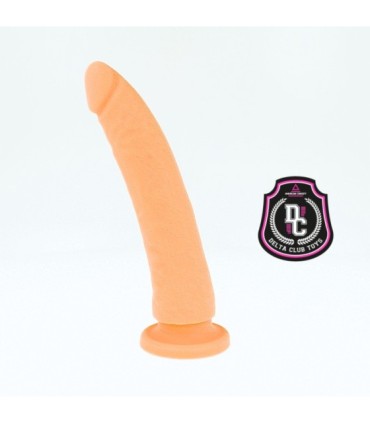 DELTA CLUB - DILDO REALISTA NATURAL SILICONA MEDICA 20 CM -O- 4 CM