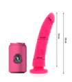 DELTA CLUB - DILDO REALISTA ROSA SILICONA MEDICA 20 CM -O- 4 CM