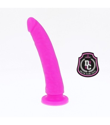 DELTA CLUB - DILDO REALISTA LILA SILICONA MEDICA 20 CM -O- 4 CM