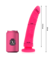 DELTA CLUB - DILDO REALISTA ROSA SILICONA MEDICA 23 CM -O- 4.5 CM