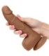 CALEXOTICS - SILICONE STUDS 15.24 CM BROWN