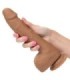 CALEXOTICS - SILICONE STUDS 20.32 CM BROWN