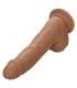 CALEXOTICS - SILICONE STUDS 20.32 CM BROWN