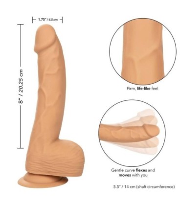 CALEXOTICS - SILICONE STUDS 20.32 CM SKIN