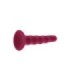 GET REAL - RIBBED DONG 12 CM ROJO