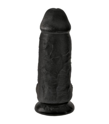 KING COCK - PENE REALÍSTICO CHUBBY 23 CM NEGRO