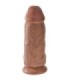 KING COCK - PENE REALÍSTICO CHUBBY 23 CM CARAMELO