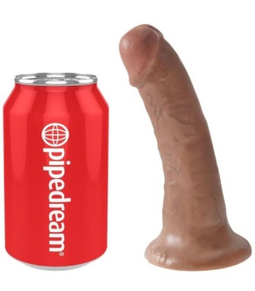 KING COCK - PENE REALÍSTICO 15 CM CARAMELO