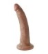 KING COCK - PENE REALÍSTICO 17.5 CM CARAMELO