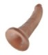 KING COCK - PENE REALÍSTICO 17.5 CM CARAMELO