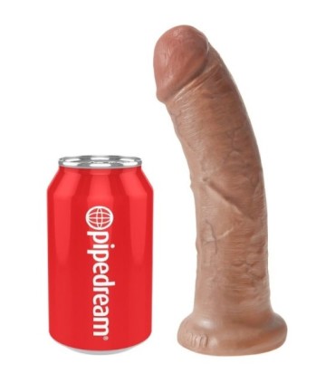 KING COCK - PENE REALÍSTICO 19.5 CM CARAMELO