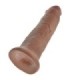 KING COCK - PENE REALÍSTICO 24 CM CARAMELO