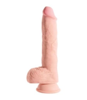 KING COCK - PENE REALÍSTICO CON TESTÍCULOS 19.4 CM NATURAL