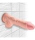 KING COCK - PENE REALÍSTICO CON TESTÍCULOS 19.4 CM NATURAL