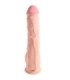 KING COCK - PENE REALÍSTICO 3D CON TESTÍCULOS 24.8 CM NATURAL