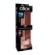 KING COCK - PENE REALÍSTICO 3D CON TESTÍCULOS 24.8 CM NATURAL