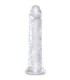 KING COCK - CLEAR PENE REALÍSTICO 19.7 CM TRANSPARENTE