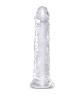 KING COCK - CLEAR PENE REALÍSTICO 19.7 CM TRANSPARENTE