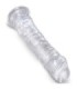 KING COCK - CLEAR PENE REALÍSTICO 19.7 CM TRANSPARENTE
