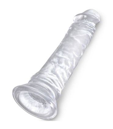 KING COCK - CLEAR PENE REALÍSTICO 19.7 CM TRANSPARENTE
