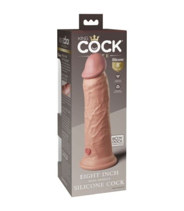KING COCK - ÉLITE DILDO REALÍSTICO SILICONA 20.3 CM