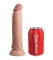 KING COCK - ÉLITE DILDO REALÍSTICO SILICONA 23 CM