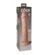 KING COCK - ÉLITE DILDO REALÍSTICO SILICONA 28 CM
