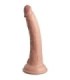 KING COCK - ÉLITE DILDO REALÍSTICO VIBRADOR & SILICONA CONTROL REMOTO 17.8 CM