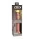 KING COCK - ÉLITE DILDO REALÍSTICO VIBRADOR & SILICONA CONTROL REMOTO 23 CM