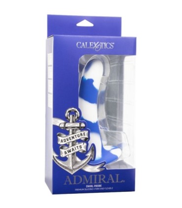 CALEXOTICS - ADMIRAL SWIRL DILDO FLEXIBLE