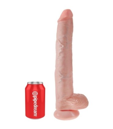 KING COCK - PENE CON TESTÍCULOS 35.6 CM COLOR NATURAL