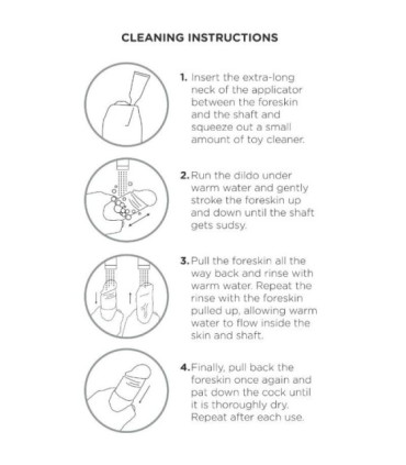 KING COCK - DILDO REALÍSTICO UNCUT NATURAL 15 CM