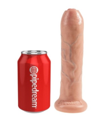 KING COCK - DILDO REALÍSTICO UNCUT NATURAL 21 CM