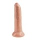 KING COCK - DILDO REALÍSTICO UNCUT NATURAL 23 CM