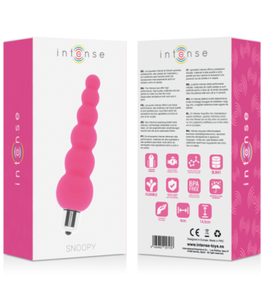INTENSE - SNOOPY 7 SPEEDS SILICONE ROSA INTENSO
