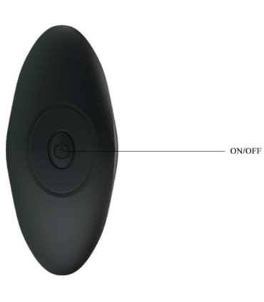 PRETTY LOVE - VIBRADOR ANAL NEGRO