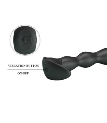 PRETTY LOVE - MASAJEADOR ANAL 12 MODOS VIBRACIÓN