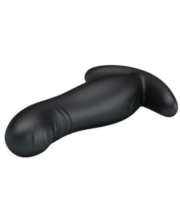 MR PLAY - MASAJEADOR DE PROSTATA NEGRO RECARGABLE