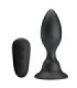 MR PLAY - PLUG ANAL CON VIBRACIÓN NEGRO CONTROL REMOTO
